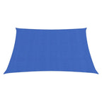 Vidaxl zonnezeil 160 g m² vierkant 4x4 m hdpe blauw