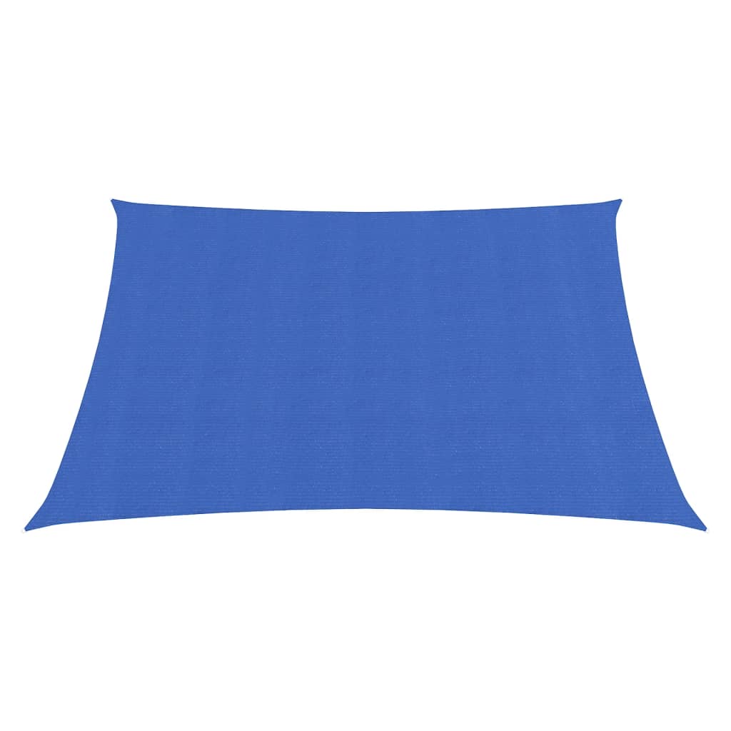 Vidaxl zonnezeil 160 g m² vierkant 4,5x4,5 m hdpe blauw