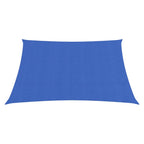Vidaxl zonnezeil 160 g m² vierkant 5x5 m hdpe blauw