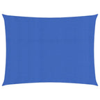 Vidaxl zonnezeil 160 g m² 2x3 m hdpe blauw