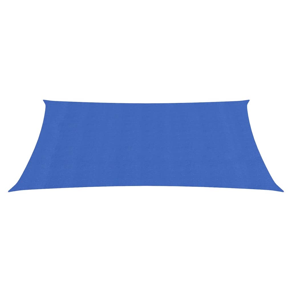 Vidaxl zonnezeil 160 g m² 2x3 m hdpe blauw