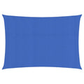 Vidaxl zonnezeil 160 g m² 2x4 m hdpe blauw