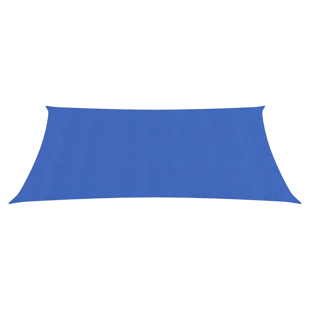 Vidaxl zonnezeil 160 g m² 2x4 m hdpe blauw