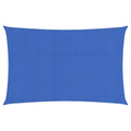 Vidaxl zonnezeil 160 g m² 2x5 m hdpe blauw