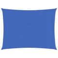 Vidaxl zonnezeil 160 g m² 2,5x3 m hdpe blauw