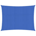 Vidaxl zonnezeil 160 g m² rechthoekig 3x4 m hdpe blauw