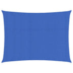 Vidaxl zonnezeil 160 g m² rechthoekig 3x4 m hdpe blauw