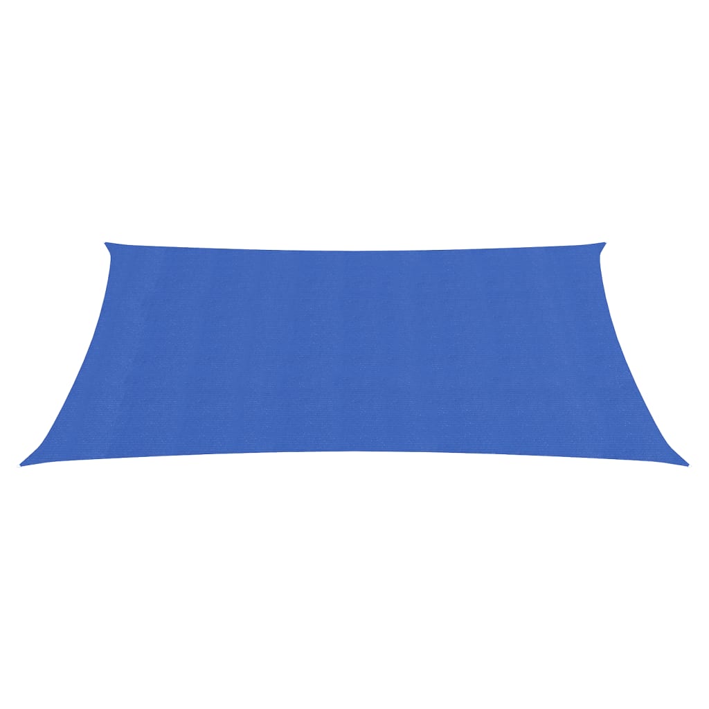 Vidaxl zonnezeil 160 g m² rechthoekig 3x4 m hdpe blauw
