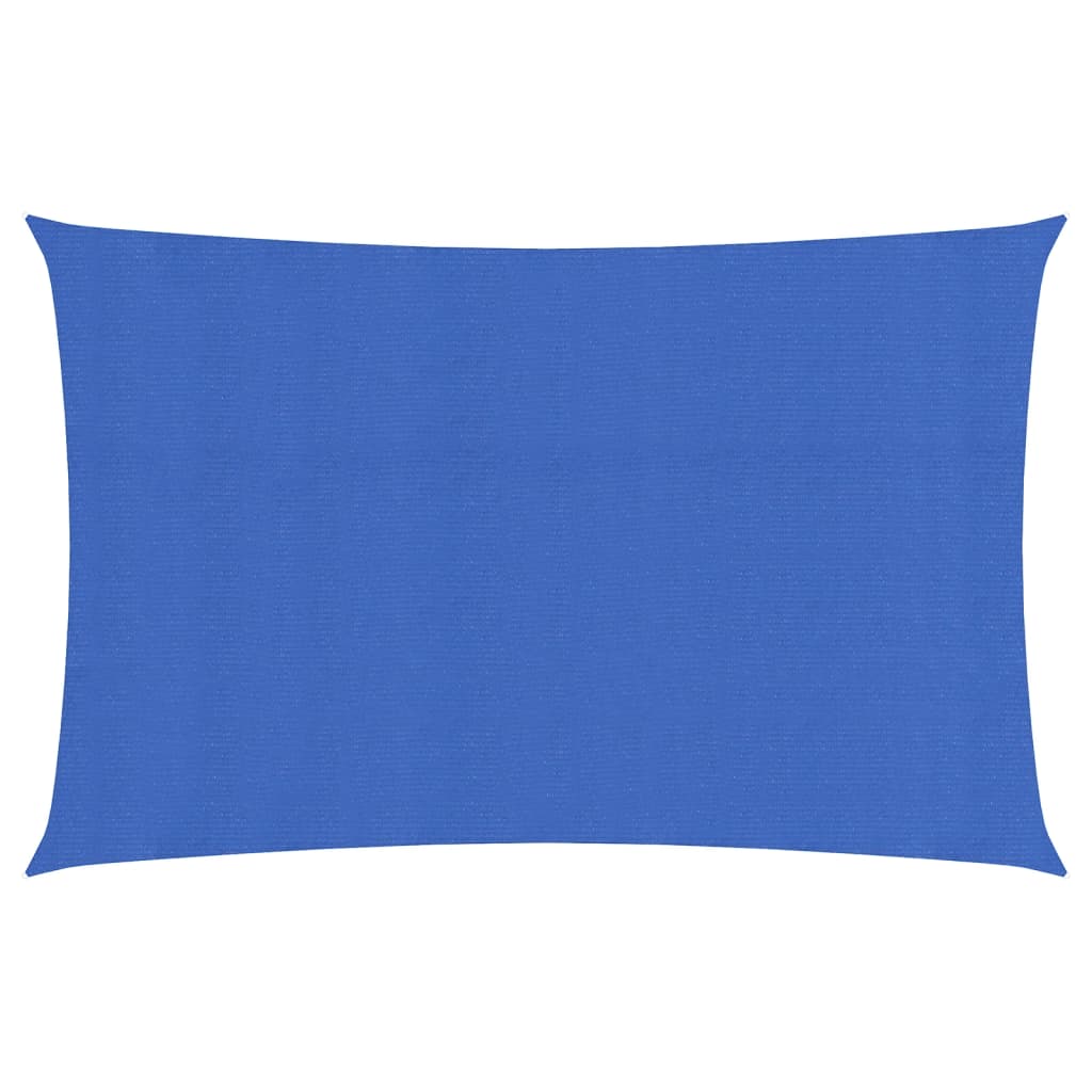 Vidaxl zonnezeil 160 g m² rechthoekig 3x6 m hdpe blauw