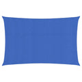 Vidaxl zonnezeil 160 g m² rechthoekig 3x6 m hdpe blauw