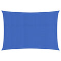 Vidaxl zonnezeil 160 g m² rechthoekig 3,5x5 m hdpe blauw