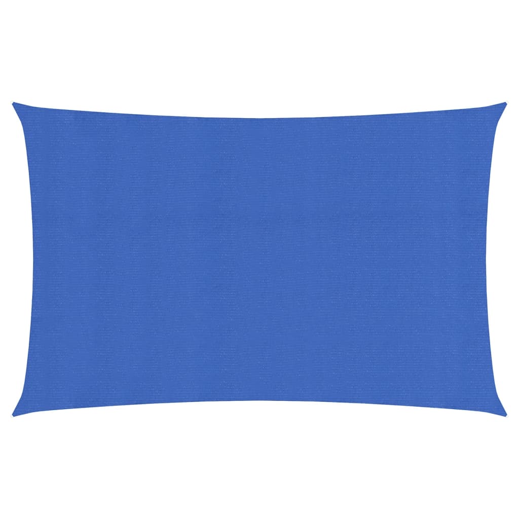 Vidaxl zonnezeil 160 g m² rechthoekig 4x7 m hdpe blauw