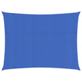 Vidaxl zonnezeil 160 g m² rechthoekig 5x6 m hdpe blauw