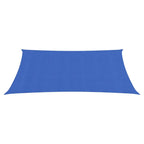 Vidaxl zonnezeil 160 g m² rechthoekig 5x7 m hdpe blauw