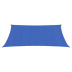 Vidaxl zonnezeil 160 g m² rechthoekig 6x8 m hdpe zwart