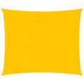 Vidaxl zonnezeil 160 g m² 2,5x2,5 m hdpe geel