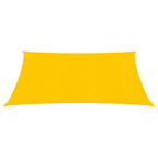 Vidaxl zonnezeil 160 g m² 3x3 m hdpe geel