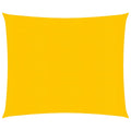 Vidaxl zonnezeil 160 g m² vierkant 4x4 m hdpe geel
