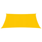 Vidaxl zonnezeil 160 g m² vierkant 4x4 m hdpe geel