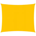 Vidaxl zonnezeil 160 g m² vierkant 4,5x4,5 m hdpe geel