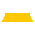 Vidaxl zonnezeil 160 g m² rechthoekig 2x3 m hdpe geel