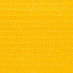 Vidaxl zonnezeil 160 g m² 2,5x3 m hdpe geel