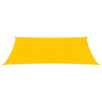 Vidaxl zonnezeil 160 g m² 2,5x4,5 m hdpe geel