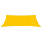 Vidaxl zonnezeil 160 g m² 3x5 m hdpe geel
