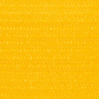 Vidaxl zonnezeil 160 g m² 3x6 m hdpe geel