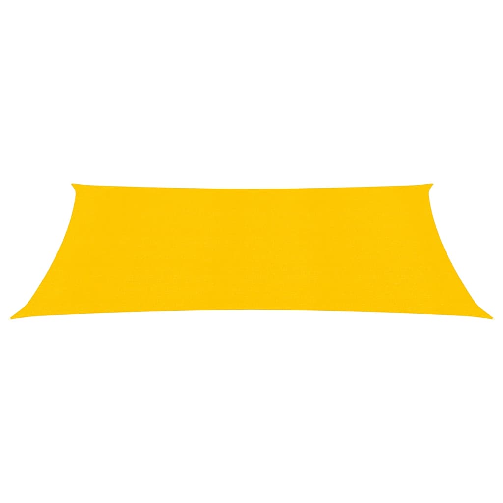 Vidaxl zonnezeil 160 g m² rechthoekig 4x6 m hdpe geel