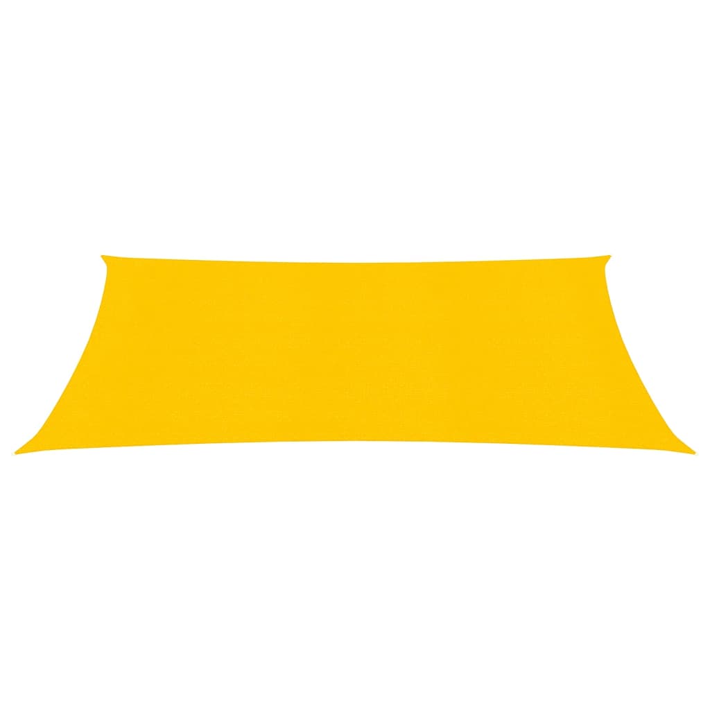 Vidaxl zonnezeil 160 g m² rechthoekig 4x7 m hdpe geel