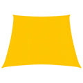 Vidaxl zonnezeil 160 g m² 3 4x2 m hdpe geel