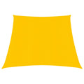 Vidaxl zonnezeil 160 g m² 3 4x3 m hdpe geel
