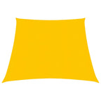 Vidaxl zonnezeil 160 g m² 3 4x3 m hdpe geel