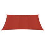 Vidaxl zonnezeil 160 g m² 2x2,5 m hdpe rood