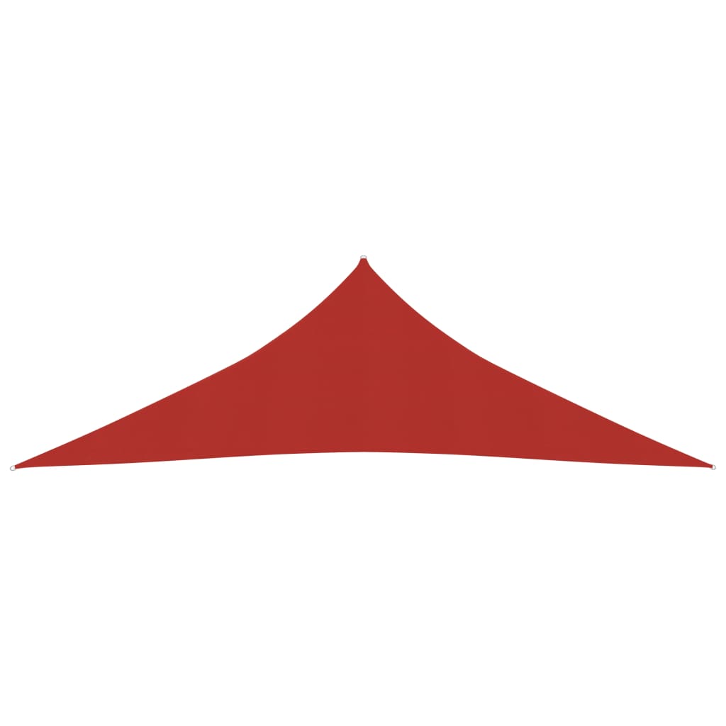 Vidaxl zonnezeil 160 g m² 4x4x5,8 m hdpe rood