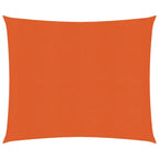 Vidaxl zonnezeil 160 g m² 2x2,5 m hdpe oranje