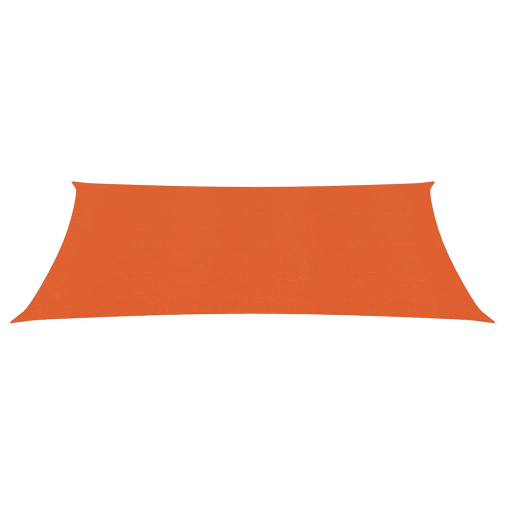 Vidaxl zonnezeil 160 g m² 2x3 m hdpe oranje