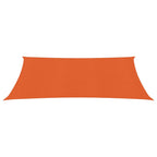 Vidaxl zonnezeil 160 g m² 2x4,5 m hdpe oranje