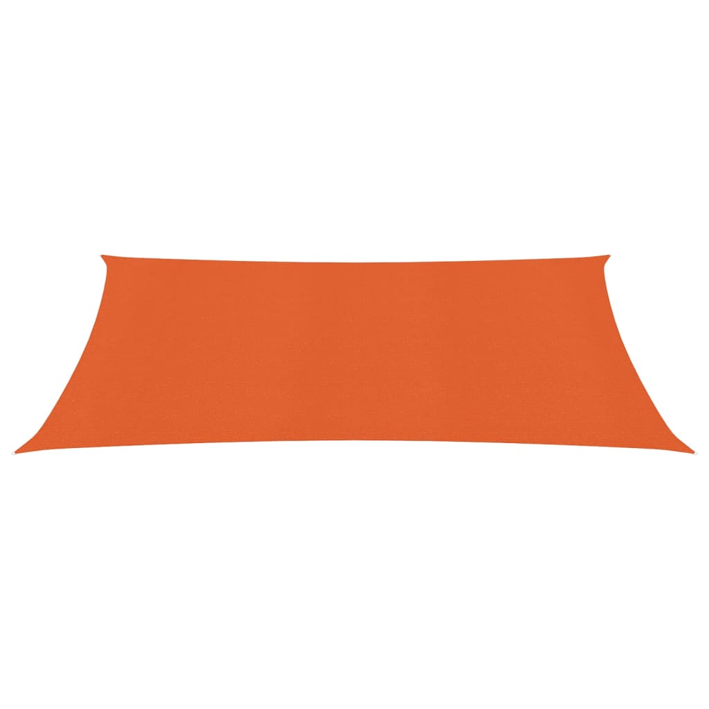 Vidaxl zonnezeil 160 g m² 2x4,5 m hdpe oranje