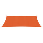 Vidaxl zonnezeil 160 g m² 2x5 m hdpe oranje