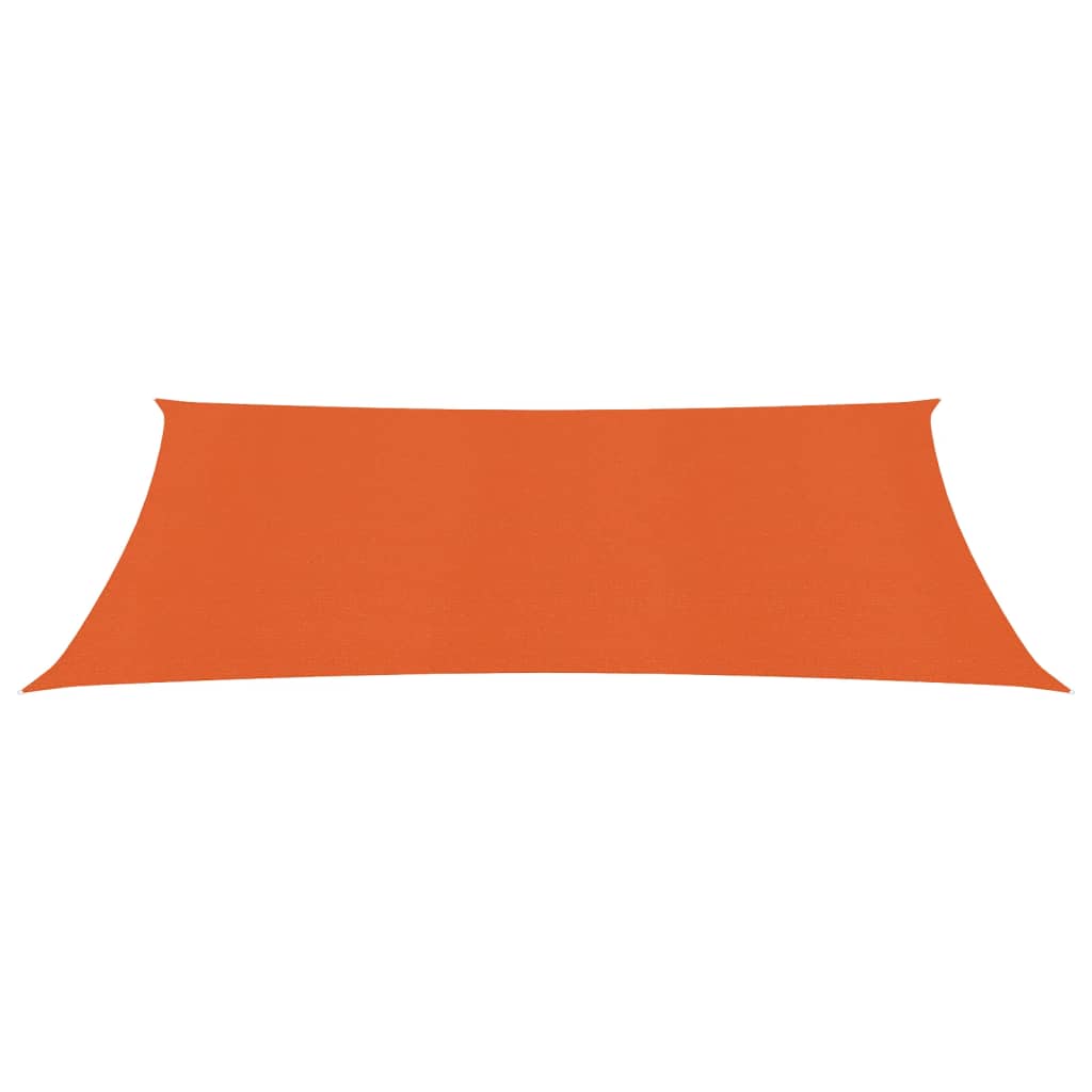 Vidaxl zonnezeil 160 g m² 2x5 m hdpe oranje