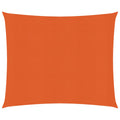 Vidaxl zonnezeil 160 g m² 2,5x3 m hdpe oranje