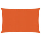 Vidaxl zonnezeil 160 g m² 2,5x4 m hdpe oranje