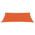 Vidaxl zonnezeil 160 g m² 2,5x4 m hdpe oranje