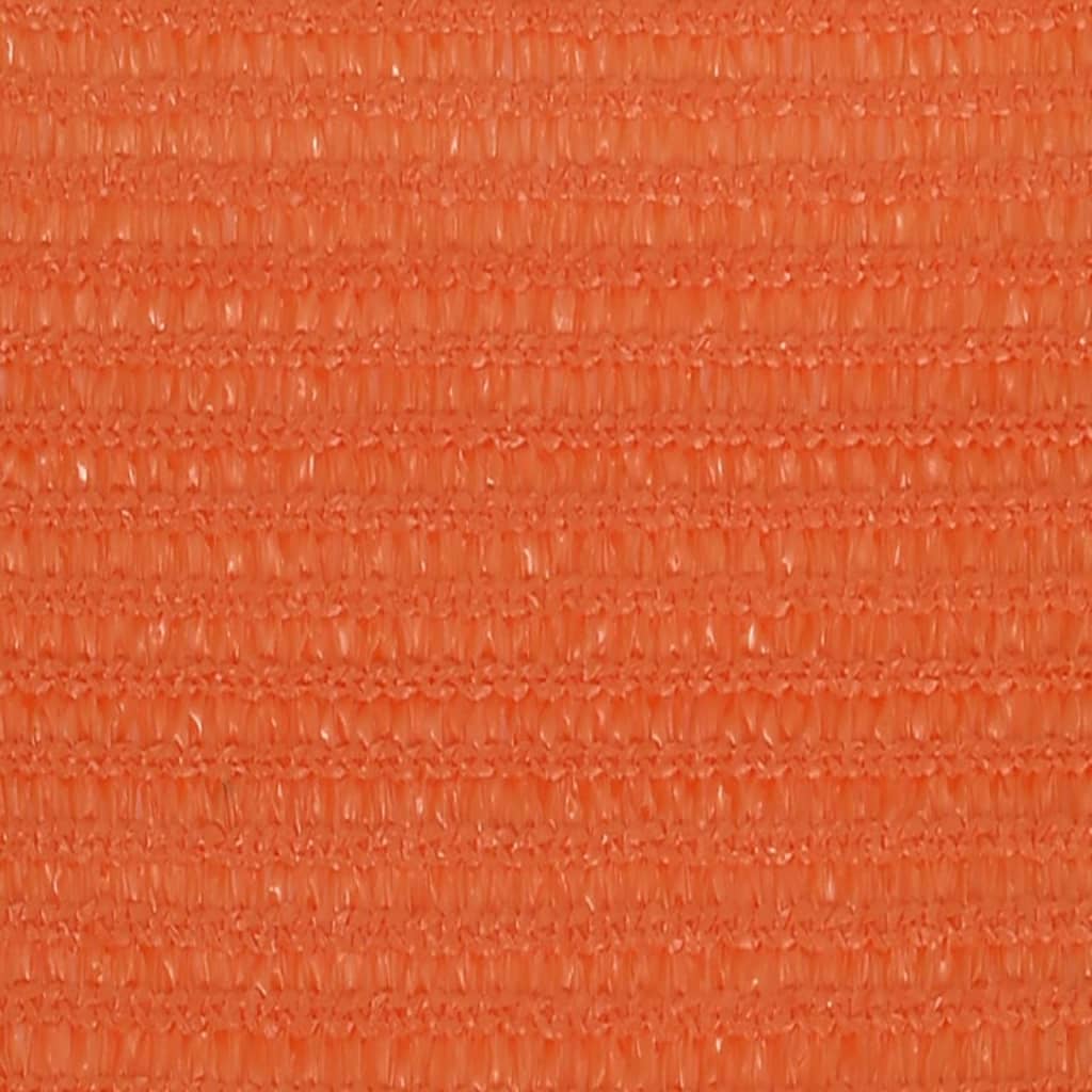 Vidaxl zonnezeil 160 g m² 2,5x4 m hdpe oranje