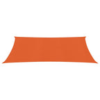 Vidaxl zonnezeil 160 g m² 2,5x5 m hdpe oranje