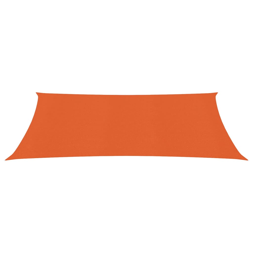 Vidaxl zonnezeil 160 g m² 2,5x5 m hdpe oranje