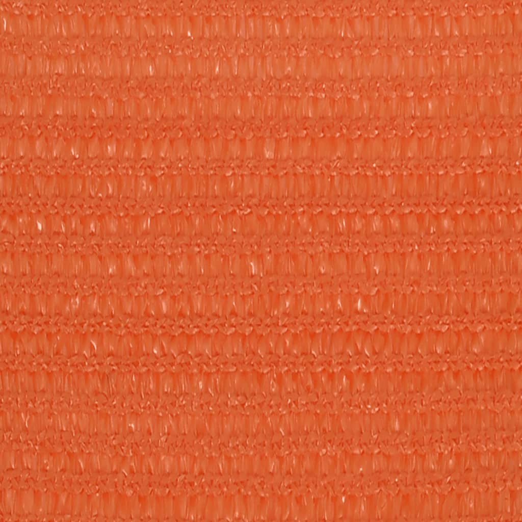 Vidaxl zonnezeil 160 g m² 3x4 m hdpe oranje