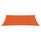 Vidaxl zonnezeil 160 g m² rechthoekig 4x7 m hdpe oranje